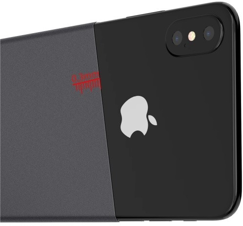Mcdodo tenký zadní kryt pro Apple iPhone X/XS, čiro-černá_411916355