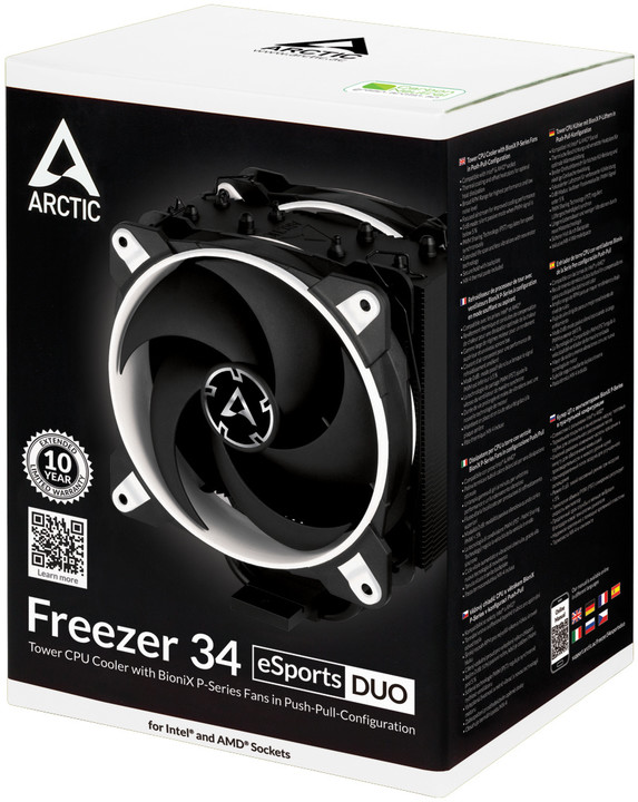 Arctic Freezer 34 eSports DUO, bílá