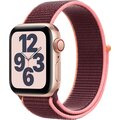 Apple Watch SE Cellular, 40mm, Gold, Plum Sport Loop_1446749904