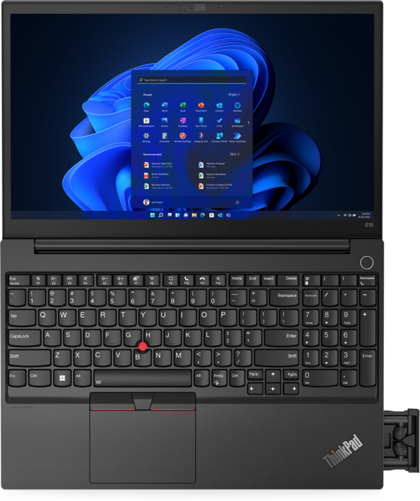 Lenovo ThinkPad E15 Gen 4 (Intel), černá_1227749107