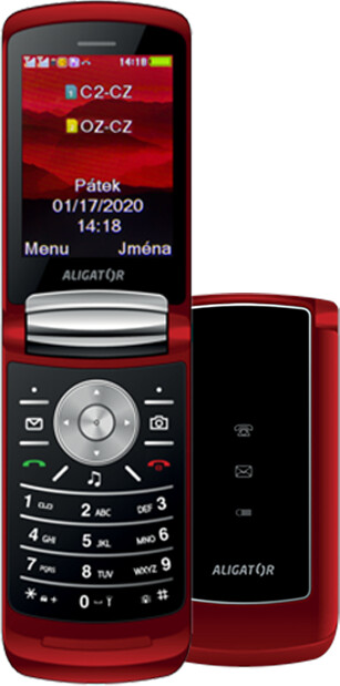 Aligator DV800, Dual SIM, red_1586128166