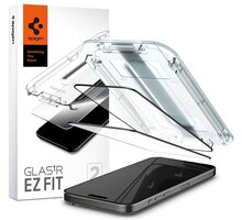 Spigen ochranné sklo tR EZ Fit pro Apple iPhone 15 Pro Max, 2ks, černá_551016028