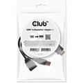 Club3D adaptér HDMI 1.4 na DisplayPort 1.1 (M/F), USB napájení, 18cm