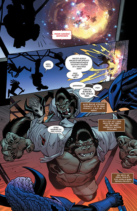 Komiks Avengers: Na pokraji války říší, 4.díl, Marvel