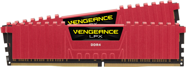 Corsair Vengeance LPX Red 16GB (4x4GB) DDR4 3866_1809314972