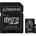 Kingston Micro SDXC Canvas Select Plus 100R 256GB 100MB/s UHS-I + adaptér