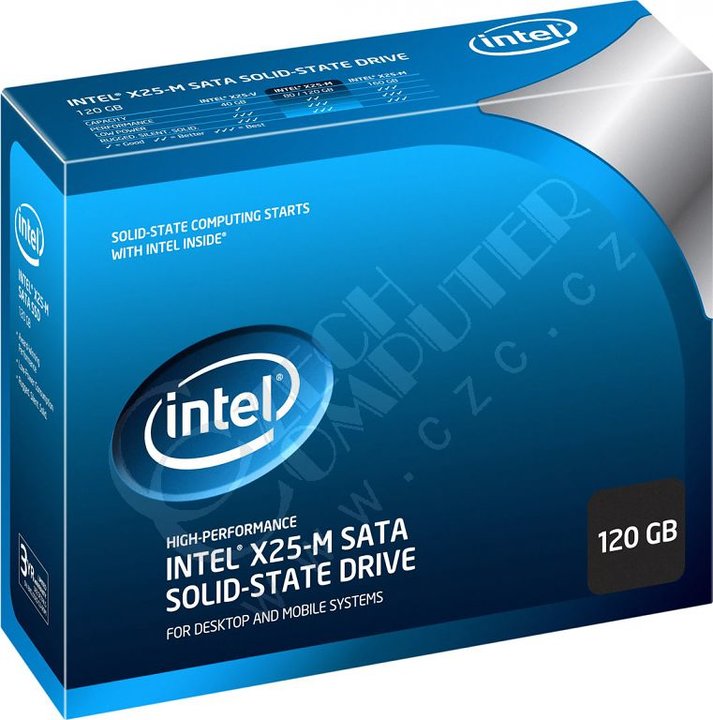 Intel X25-M (34nm) - 120GB, retail_110157145