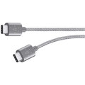 Belkin MIXIT kabel USB-C to USB-C,1.8m, šedý