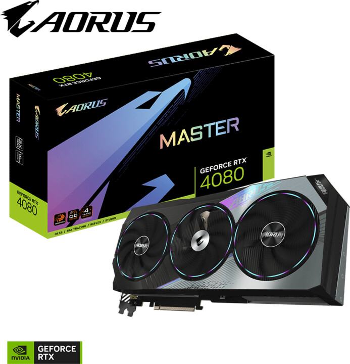 GIGABYTE GeForce RTX 4080 16GB MASTER, 16GB GDDR6X_275441690