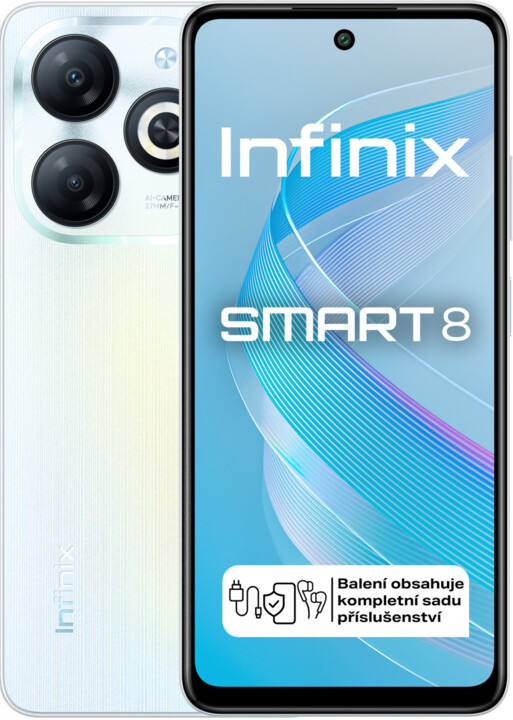 Infinix Smart 8, 3GB/64GB, Galaxy White_10051523