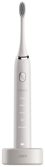 UMAX chytrý zubní kartáček U-Sonic, bílá_609873957