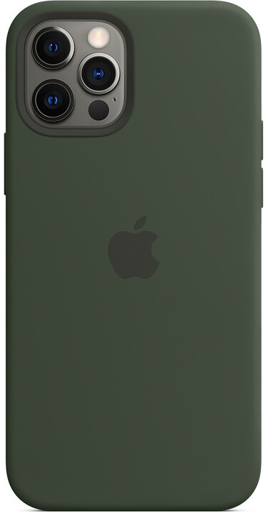 Apple silikonový kryt s MagSafe pro iPhone 12/12 Pro, zelená_187849265
