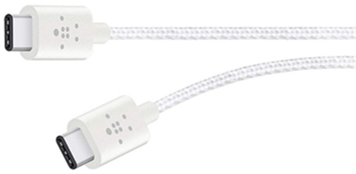 Belkin MIXIT kabel USB-C to USB-C,1.8m, bílý_1016583637