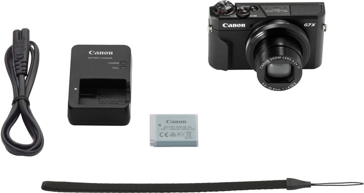 Canon PowerShot G7 X Mark II, černá_785295138