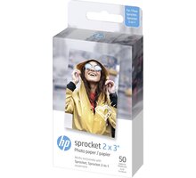 HP Zink Paper Sprocket Luna, 2x3", 50 listů HPIZ2X350