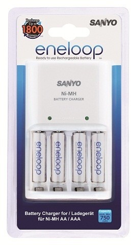 Sanyo MQN04 + 4x baterie eneloop AAA_970603606
