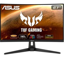 ASUS VG27WQ1B - LED monitor 27" Sluchátka Asus TUF Gaming H3 modrá v hodnotě 666 Kč + O2 TV HBO a Sport Pack na dva měsíce