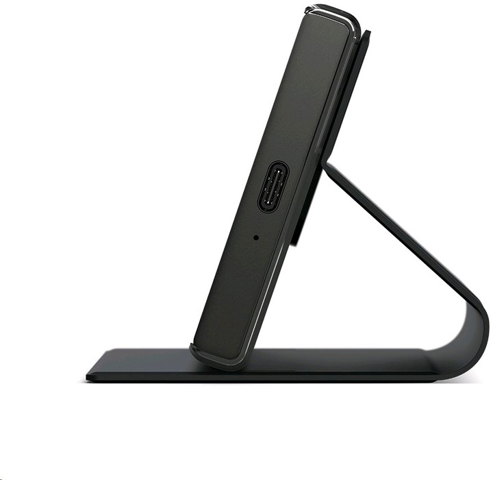 Sony Style Cover Flip pro Xperia XZ1 Compact, černá_1353625829