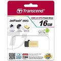 Transcend JetFlash 380G 16GB, zlatá_537080995