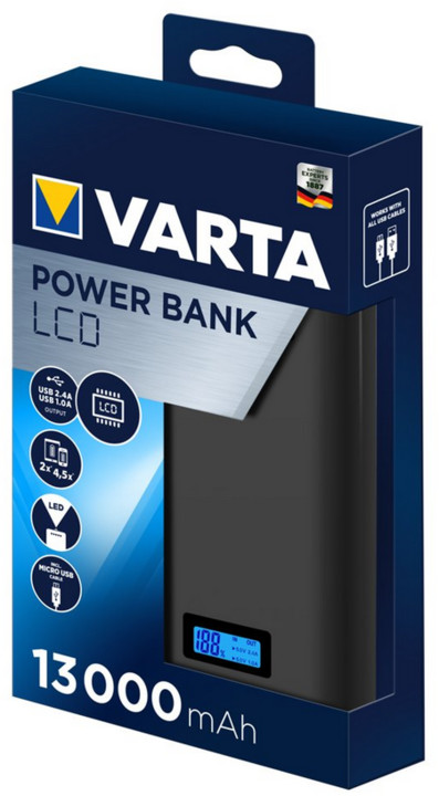 VARTA Powerbanka 13000 mAh s LCD displejem_595818352