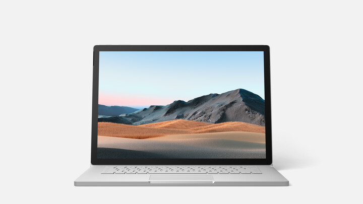 Microsoft Surface Book 3, stříbrná