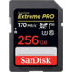 SanDisk SDXC Extreme Pro 256GB 170MB/s UHS-I U3 V30 Poukaz 200 Kč na nákup na Mall.cz + O2 TV HBO a Sport Pack na dva měsíce
