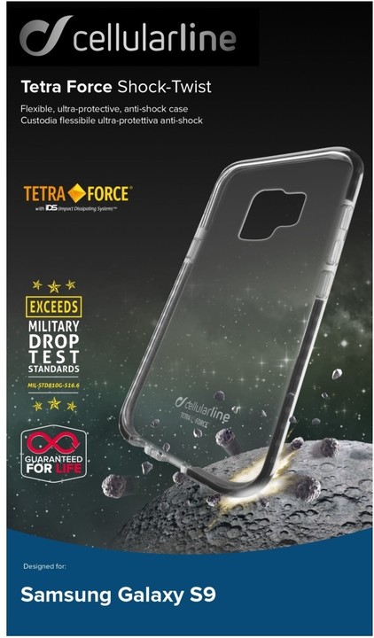 CellularLine ultra ochranné pouzdro Tetra Force Shock-Twist pro Samsung Galaxy S9_1500354242