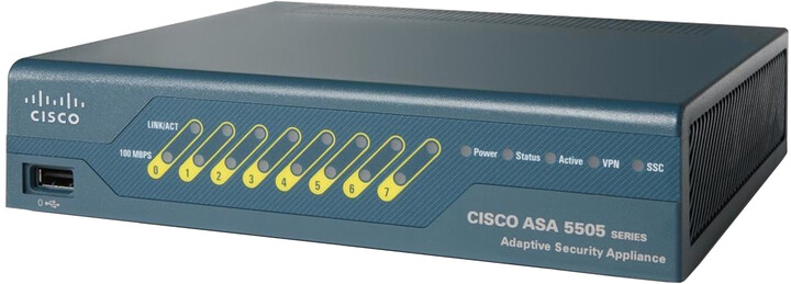 Cisco ASA 5505 Firewall Edition bundle, bezpečnostní zařízení_816493992