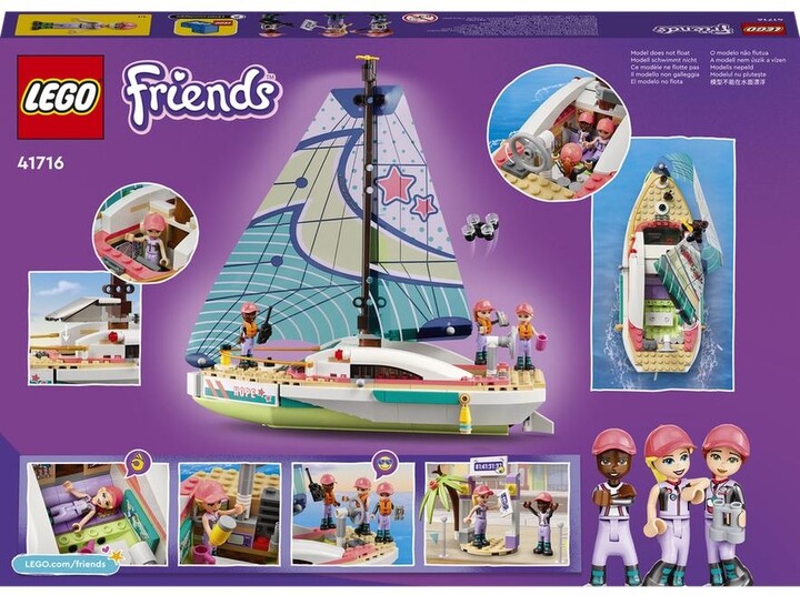 LEGO® Friends 41716 Stephanie a dobrodružství na plachetnici_1836610112