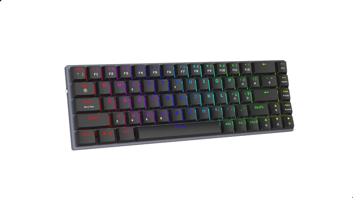 CZC.Gaming Warlock – skvělá mechanická klávesnice s nízkým zdvihem, RGB a bezdrátovým připojením