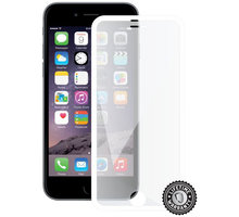 Screenshield ochrana displeje Tempered Glass pro iPhone 6, White (kovový okraj)_1516273160