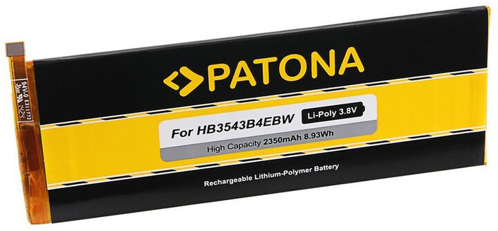 Patona baterie pro mobilní telefon Huawei Ascend P7 2350mAh 3,8V Li-Pol_1488169134
