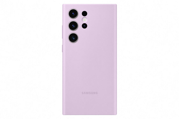 Samsung silikonový zadní kryt pro Galaxy S23 Ultra, fialová_144314765