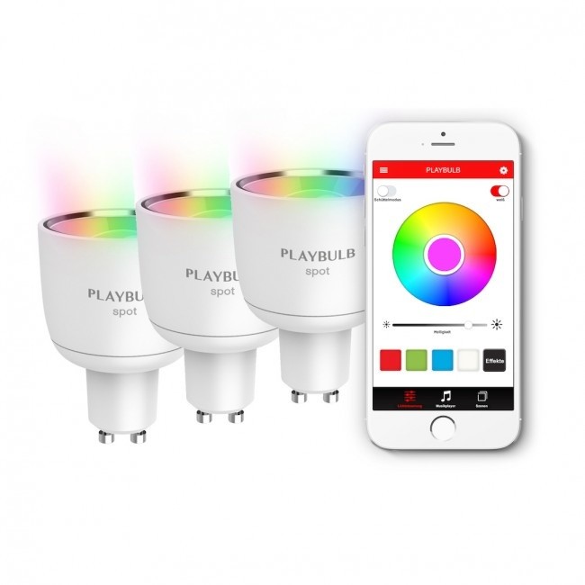 MiPow Playbulb Spot chytrá LED Bluetooth žárovka_373076451