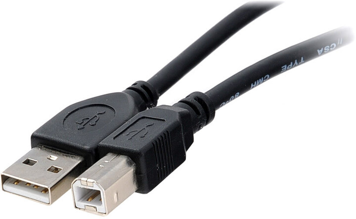 PremiumCord USB 2.0, A-B - 5m (stíněný)