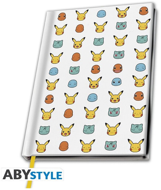 Zápisník Pokémon - Starters, A5_1088799644
