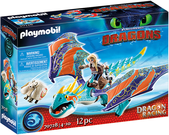 Playmobil Dragons 70728 Astrid a Buřina_891749201