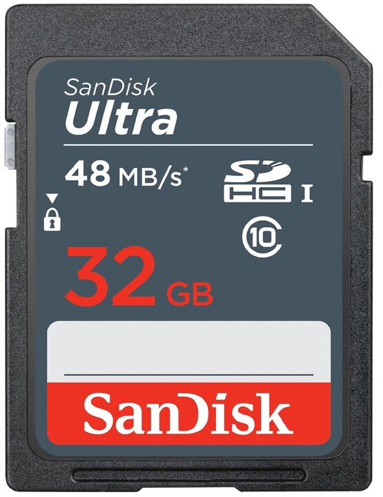 SanDisk SDHC Ultra 32GB 48MB/s UHS-I_1418063979