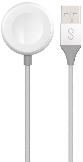 EPICO nabíjecí kabel pro Apple Watch, USB-A, 1.2m, stříbrná_360074838