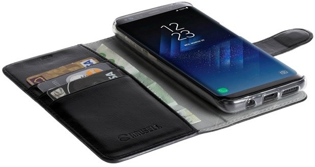 Krusell EKERÖ FolioWallet 2in1 flipové pouzdro pro Samsung Galaxy S8, černá_834205430