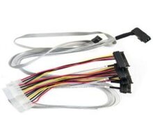 Microsemi Adaptec kabel ACK-I-rA-HDmSAS-4SAS-SB 0.8m Poukaz 200 Kč na nákup na Mall.cz