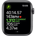 Apple Watch Series 5 GPS, 44mm Space Grey Aluminium Case with Black Sport Band - S/M &amp; M/L_542024437