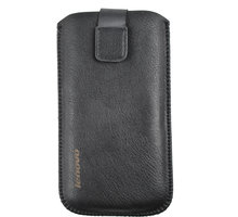 Lenovo leather case pro A706, černá_46402871