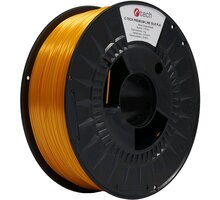 C-TECH PREMIUM LINE tisková struna (filament), Silk PLA, 1,75mm, 1kg, žlutooranžová_1789054263