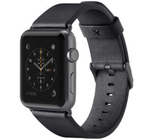 Belkin kožený řemínek pro Apple watch (42mm), černý_2104047453