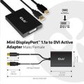 Club3D Adaptér aktivní Mini DisplayPort 1.2 na Dual Link DVI-D Active Adapter, 4k30Hz, 60cm_941780036