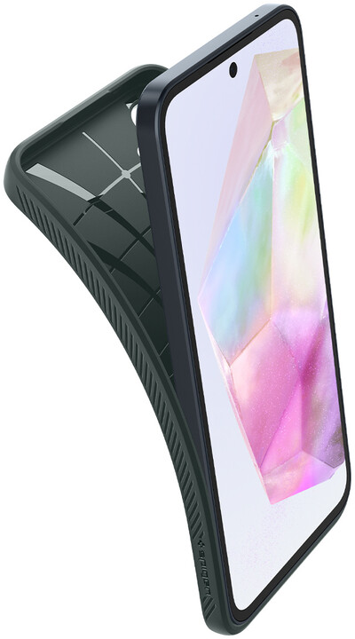 Spigen ochranný kryt Liquid Air pro Samsung Galaxy A35, zelená_1940433128