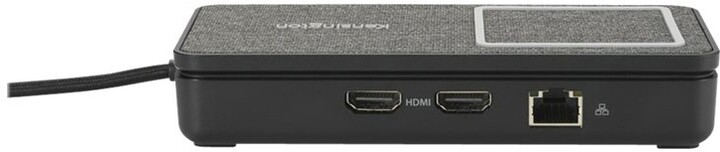 Kensington dokovací stanice SD1700p USB-C Dual 4K, Qi nabíjení_1497216650