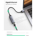 UGREEN ethernet adaptér, USB 3.0, 10/100/1000Mbps, 10cm_189888977