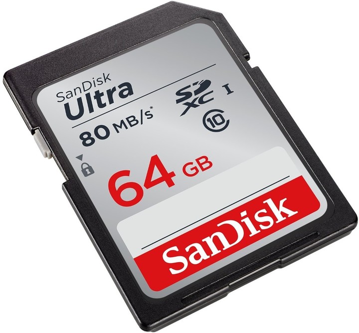 SanDisk SDXC Ultra 64GB 80MB/s UHS-I_1646302136